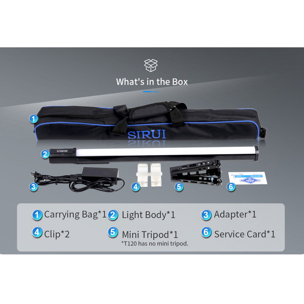 product variation SIRUI T120 Pro Dual-Purpose Telescopic Tube Light (T120PRO) image