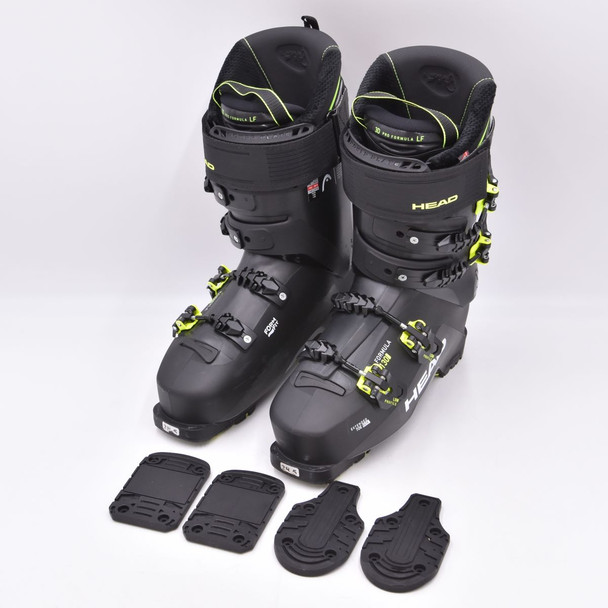 product variation Open Box (Great condition, limited use): HEAD Unisex FORMULA 130 GW BLACK/YELLOW Boots, Size: 285 (602108-285) image