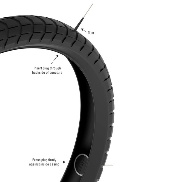 product variation LEZYNE Tubeless Pro Black Plugs (1-PK-PTBLSPO-V104) image