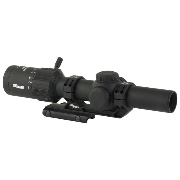 product variation SIG SAUER Tango MSR LPVO 1-8x24mm 30mm SFP MSR-BDC8 Illuminated MOA Reticle Black Riflescope with ALPHA-MSR Cantilvered Mount (SOTM810000 image
