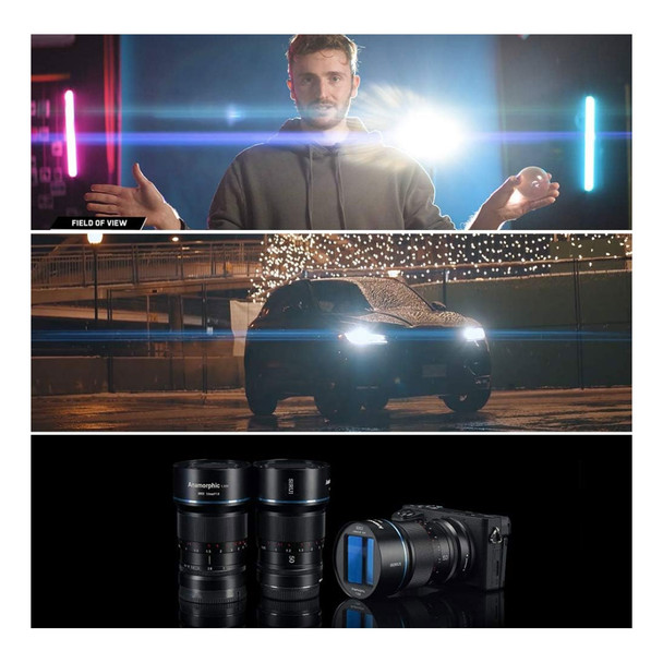 SIRUI 50mm F1_8 1_33x APS-C Anamorphic Lens SRMEK7