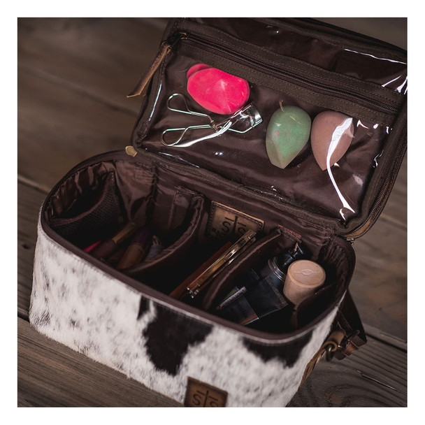 product variation STS Cowhide Glamour Makeup Organizer (STS-30888) image