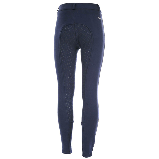 product variation HORZE Kids Active Silicone Grip Full Seat Peacoat Dark Blue Breeches (36278-PDB) image