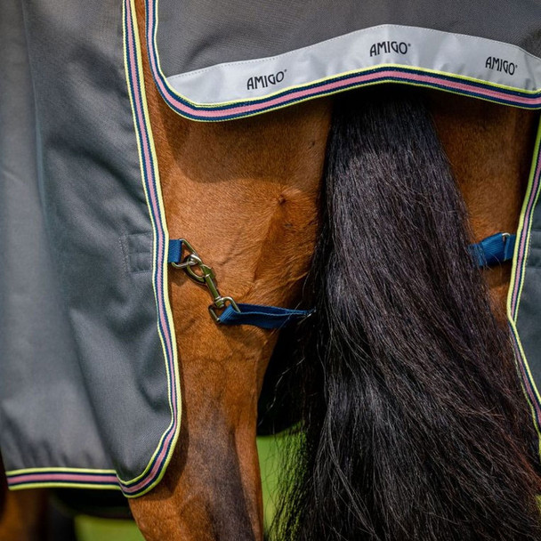 product variation HORSEWARE IRELAND Amigo Bravo 12 Plus Shadow/Navy/Rose 0g Light Turnout (AARP70-JBZ0) image