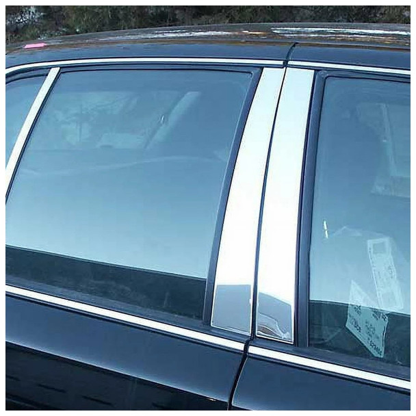 product variation QAA 6-Piece Stainless Steel Pillar Post Trim Fits 1992-2010 Ford Crown Victoria and 1992-2011 Mercury Grand Marquis (PP32481) image