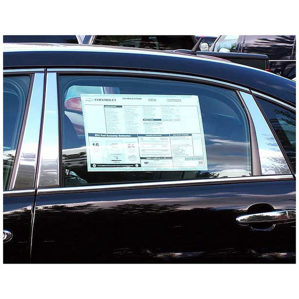 product variation QAA 6-Piece Stainless Steel Pillar Post Trim Fits 2006-2013 and 2014-2016 Chevrolet Impala (PP46136) image