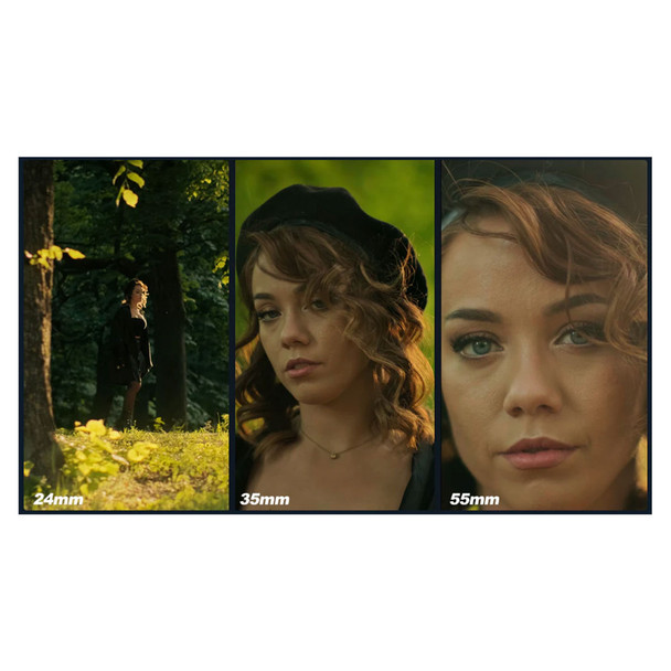 product variation SIRUI Night Walker T1.2 24mm Super35 Frame M4/3 MFT Mount Black Cine Lens (MS24M-B) image