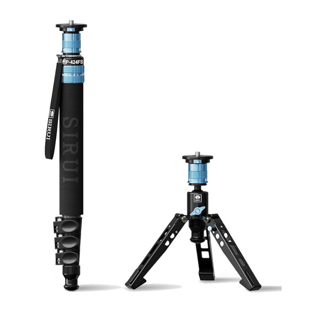 product variation SIRUI P-424FS Carbon Fiber 10x 4 Sections Monopod (P424FS) image