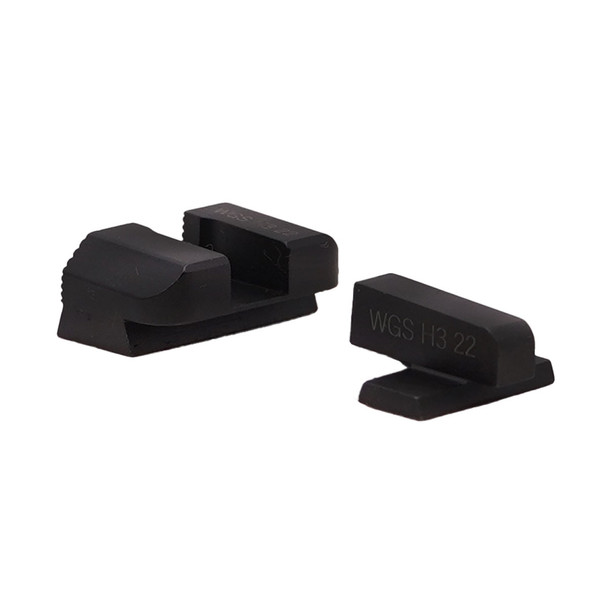 product variation WILLIAMS Triton Pro Series Orange Front/Green Rear Night Sights for Sig P-Series with #8 Front / #8 Rear (626916) image