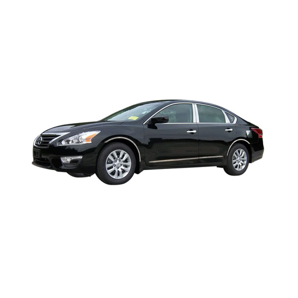 product variation QAA 1 Piece Stainless Steel Gas Door Cover Trim Fits 2013-2018 Nissan Altima (GC13550) image