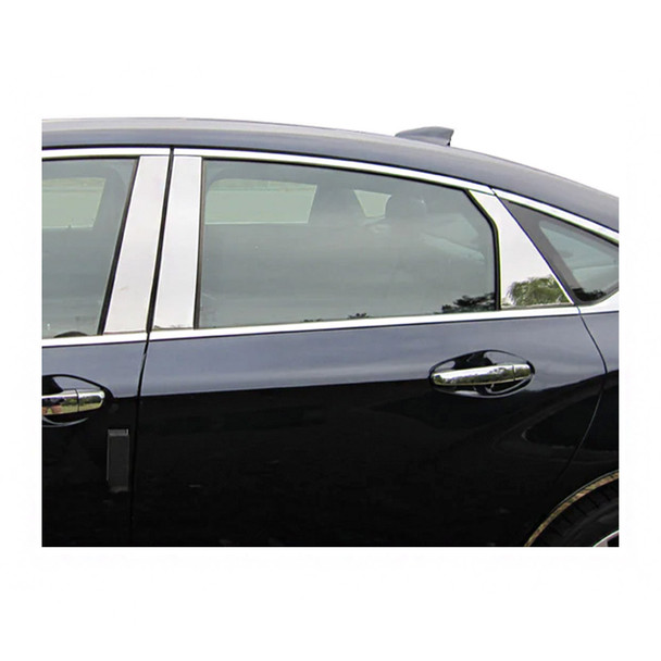 product variation QAA 6-Piece Stainless Steel Pillar Post Trim fits Chevrolet Impala 2014-2020 (PP54136) image