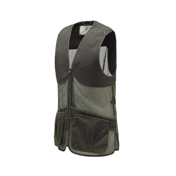 product variation Beretta Full Mesh Shooting Vest in Brown Bark for clay shooting image