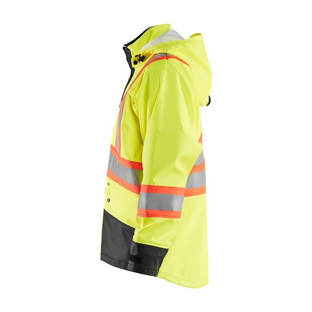 BLAKLADER 4319 CA Hi-Vis Rain Yellow/Black Jacket (431920033399)