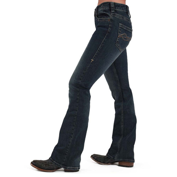 product variation Cowgirl Tuff Company Women's Don't Fence Me In Dark Wash Jeans (C01-JDARKH-DWH) image