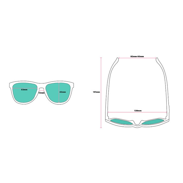 product variation GOODR Come Slither Baby Sunglasses (G00303-OG-GD7-RF) image