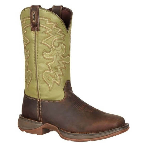 product variation DURANGO Men's Rebel 12in Coffee Cactus Pull-On Western Boots (DB5416) image