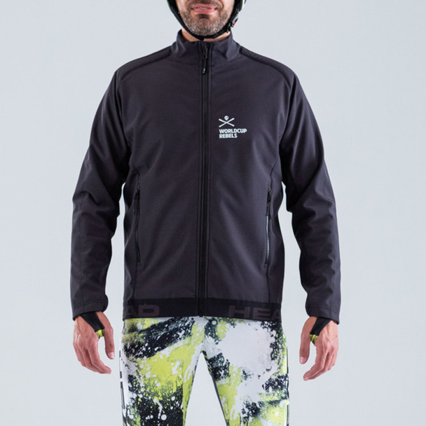 product variation HEAD Men's Race Softshell Black Jacket (821362-BK) image