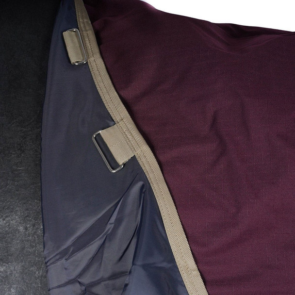 product variation HORSEWARE IRELAND Amigo Hero Ripstop 50g Fig/Silver Turnout Blanket (AAPA91-GFI0) image