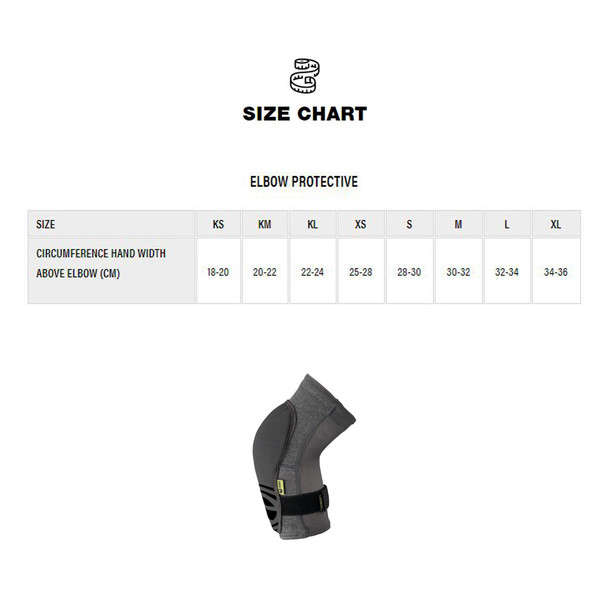 product variation IXS Kids Carve Evo+ Grey Elbow Guard (482-510-6614-009) image