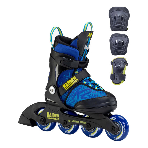 product variation K2 SKATE Raider Pro Pack Blue and Yellow Inline Skates (I220203001) image