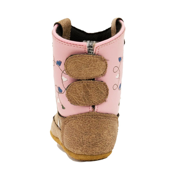 product variation OLD WEST Kids Unisex Poppets Infant/Toddler Pink Boot (10101) image