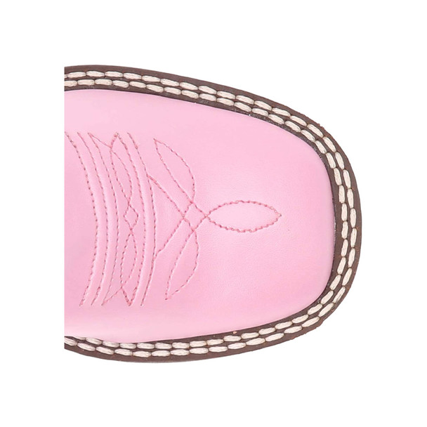 product variation OLD WEST Girls Square Toe Pink Western Boot (VB9120) image