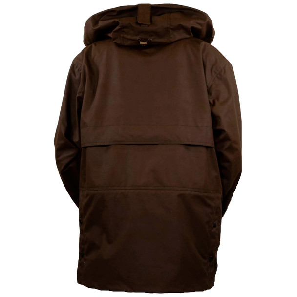 product variation OUTBACK TRADING Unisex Oilskin Packable Waterproof Durable Western Bronze Poncho (2407-BNZ) image