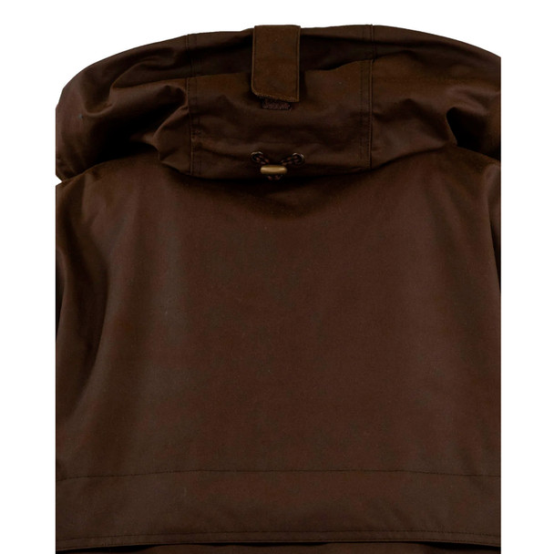 product variation OUTBACK TRADING Unisex Oilskin Packable Waterproof Durable Western Bronze Poncho (2407-BNZ) image