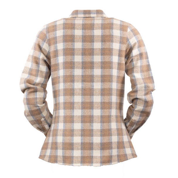 product variation Outback Trading Women's Bree Cotton Snapped Casual Shirt With Adjustable Cuffs (42242-CRM) image