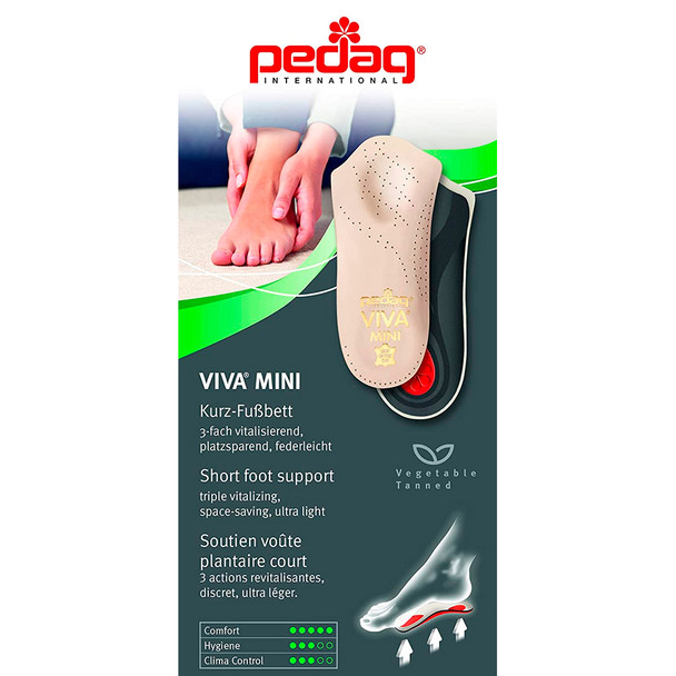 product variation PEDAG Viva Mini Cowhide Tan 3/4 Insoles (179) image