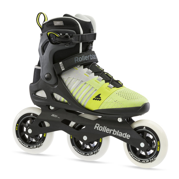 product variation ROLLERBLADE Men's Macroblade 110 3WD Grey/Yellow Fitness Inline Skate (07100000812) image