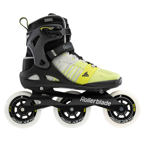 product variation ROLLERBLADE Men's Macroblade 110 3WD Grey/Yellow Fitness Inline Skate (07100000812) image