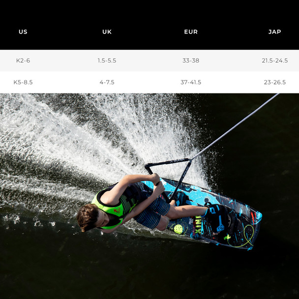 product variation RONIX Boy's Vision Stage 1 Black and Blue Boot image