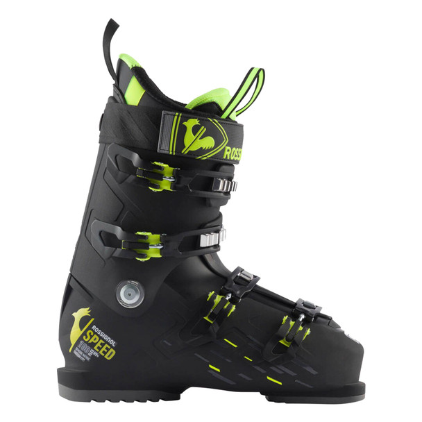 ROSSIGNOL Mens Speed 100 HV+ Black Ski Boots RBM8030