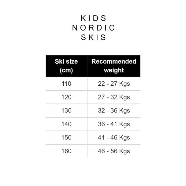 product variation ROSSIGNOL Junior Evo Action 55 AR Nordic Skis with Step-In Jr Binding (RTMZG01) image