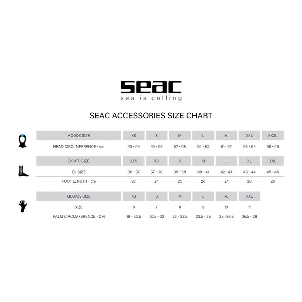 product variation SEAC Regular 5mm Neoprene Scuba Boot with Side Zipper image