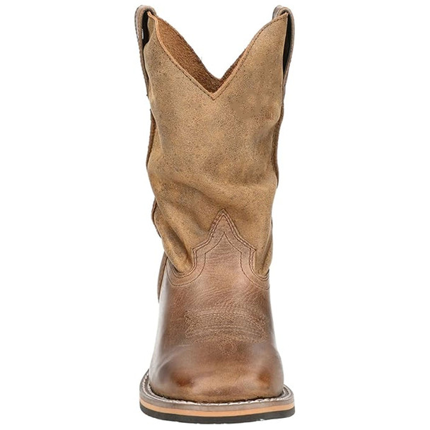 product variation SMOKY MOUNTAIN BOOTS Childrens Boys Waylon Brown Oil Distress/Brown Distress Leather Cowboy Boots (3910C) image