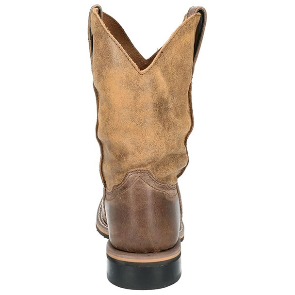 product variation SMOKY MOUNTAIN BOOTS Childrens Boys Waylon Brown Oil Distress/Brown Distress Leather Cowboy Boots (3910C) image