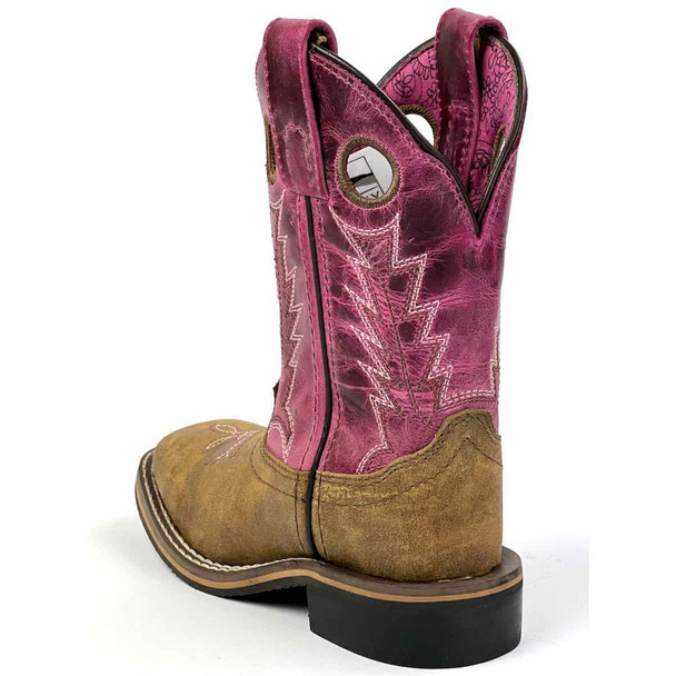 Brown/Pink Distress