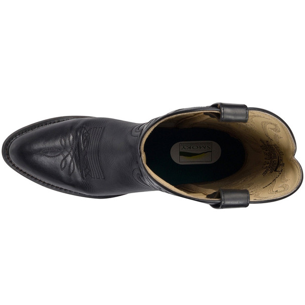 product variation SMOKY MOUNTAIN BOOTS Men's Denver Black Leather Western Boots (4032) image