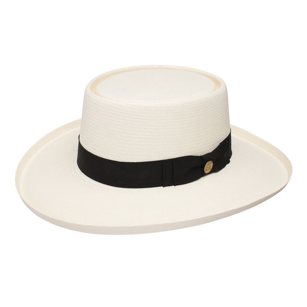product variation STETSON Colonel Natural with Black Band Shantung Straw Hat (TSCOLNS253081) image