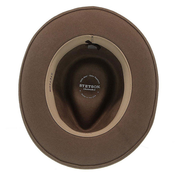 STETSON Cruiser Wool Felt Fedora Hat TWCRUR