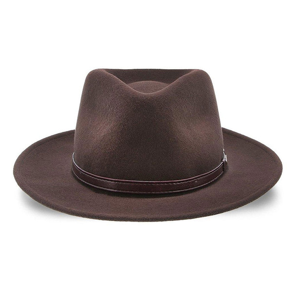 STETSON Cruiser Wool Felt Fedora Hat TWCRUR