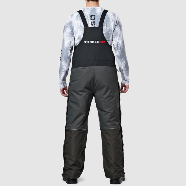 product variation STRIKER ICE Men's Predator Black/Charcoal Fishing Bib (62114) image