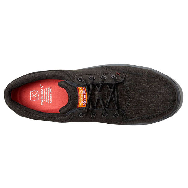 product variation TWISTED X Men's Work Kicks Black Carbon Shoe (MCAN005) image