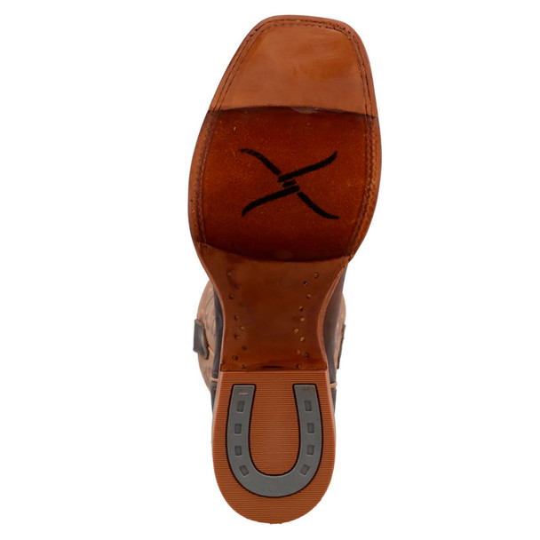 product variation TWISTED X Men's 12in Rancher Chocolate and Light Tan Boot (MRAL026) image