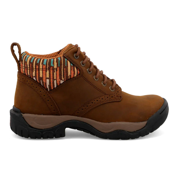 product variation TWISTED X Women's 4in All Around Brown and Brown Multi Work Boot (WAL0008) image