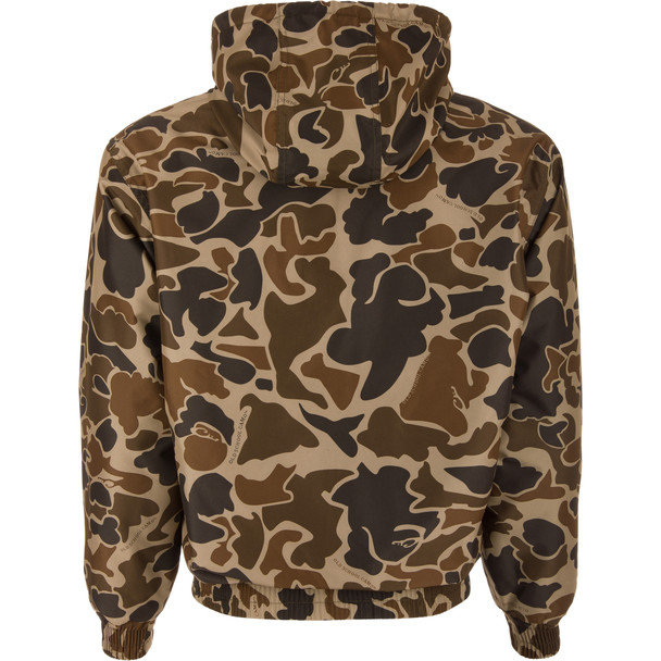 DRAKE Men MST Waterproof Full Zip Hoodie DW2780