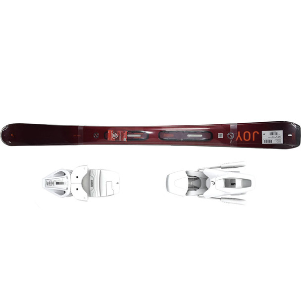 product variation HEAD Women's e-Total Joy SW SLR Dark Red/Orange 148 Skis with JOY 9 GW SLR BR.85[H] Bindings (315623+100918) image