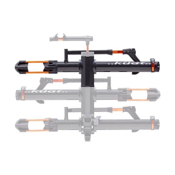 product variation Kuat NV 2.0 2 Bike Add On Extension Platform Rack NA2 Gray Metallic/Orange | 1 Bike image